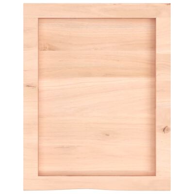 vidaXL Étagère murale 40x50x(2-4)cm bois de chêne massif non traité