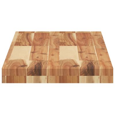 vidaXL Étagères flottantes 2 pcs 80x30x4 cm acacia massif à l'huile