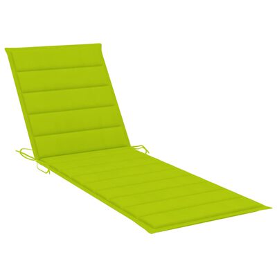 vidaXL Chaise longue de jardin 2 places avec coussin Gris Acacia