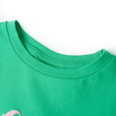 T-shirt pour enfants vert 104