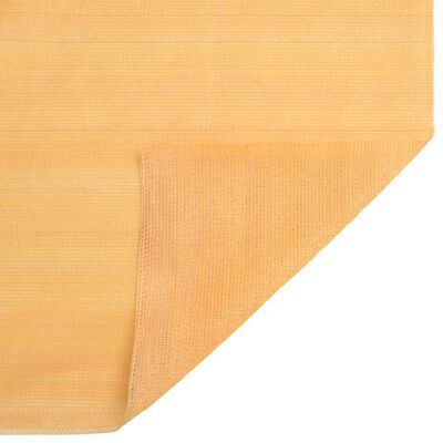 vidaXL Filet brise-vue sable 1x10 m PEHD 150 g/m²