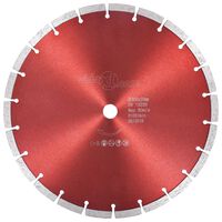 vidaXL Disque de coupe diamanté Acier 300 mm