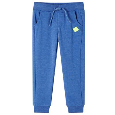 Pantalon de survêtement pour enfants bleu mélange 104