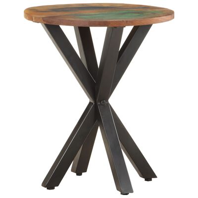 vidaXL Table d'appoint 48x48x56 cm Bois de récupération massif