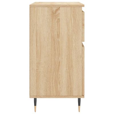 vidaXL Buffet Chêne sonoma 60x35x70 cm Bois d'ingénierie