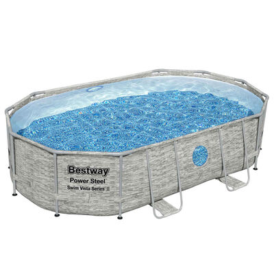 Bestway Ensemble de piscine Power Steel 488x305x107 cm