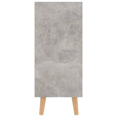 vidaXL Buffet gris béton 90x30x72 cm bois d'ingénierie