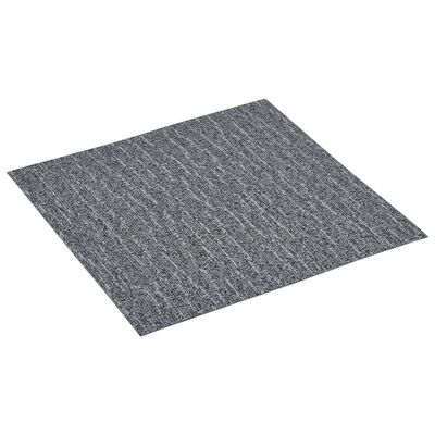 vidaXL Dalles de plancher autoadhésives 5,11 m² PVC gris