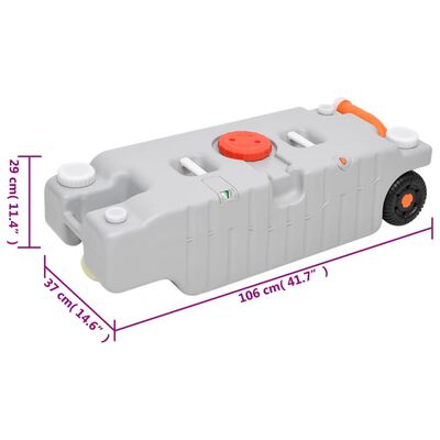 vidaXL Ensemble de toilette support de lavage des mains réservoir eau