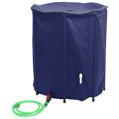 vidaXL Réservoir d'eau avec robinet pliable 1250 L PVC