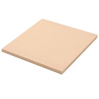 vidaXL Plaques de MDF 2 pcs Carré 60x60 cm 25 mm