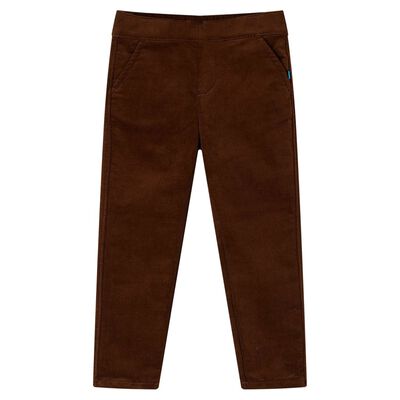 Pantalons pour enfants cognac 140