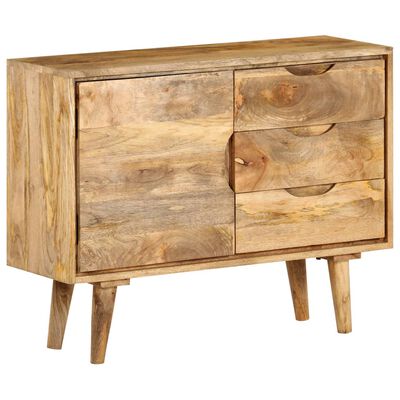 vidaXL Buffet Bois massif de manguier 90x30x69 cm