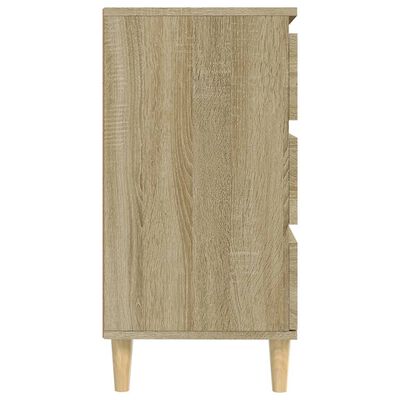 vidaXL Buffet Chêne sonoma 60x35x70 cm Bois d'ingénierie