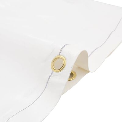 vidaXL Bâche blanc 1,5x2 m 650 g/m²