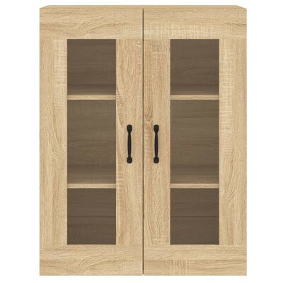 vidaXL Armoires murales 2 pcs chêne sonoma bois d'ingénierie