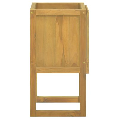 vidaXL Armoire de salle de bain 41x40x75 cm bois de teck solide