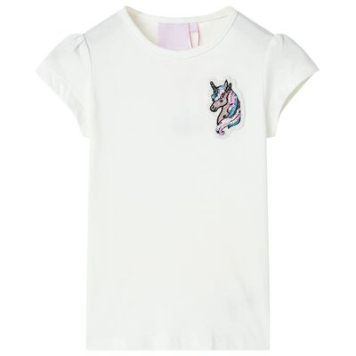 T-shirt pour enfants écru 92