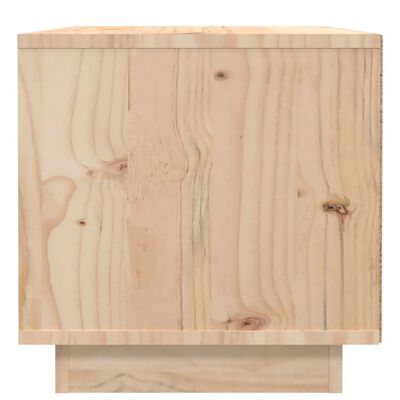 vidaXL Tables de chevet 2 pcs 40x34x35 cm Bois de pin massif