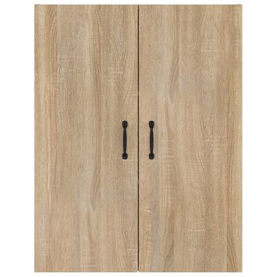 vidaXL Armoire suspendue Chêne sonoma 69,5x34x90 cm Bois d'ingénierie