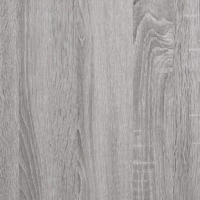 vidaXL Table basse sonoma gris 100x100x40 cm bois d'ingénierie