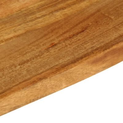 vidaXL Dessus de table à bord vivant 50x20x3,8 cm bois massif manguier