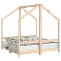 vidaXL Cadre de lit pour enfant 2x(70x140) cm bois de pin massif