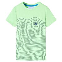 T-shirt pour enfants vert néon 92