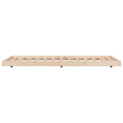 vidaXL Cadre de lit sans matelas 90x200 cm bois de pin massif