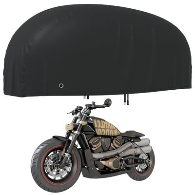 vidaXL Housses de motocyclette 2 pcs 265x105x125 cm tissu oxford 210D