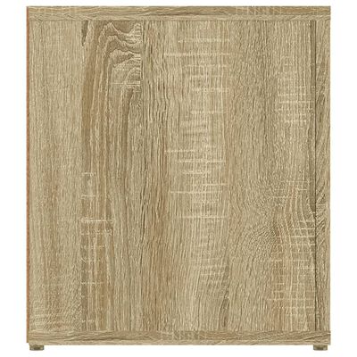 vidaXL Meubles TV 2 pcs Chêne sonoma 80x31,5x36 cm Bois d'ingénierie