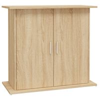 vidaXL Support pour aquarium chêne sonoma 81x36x73cm bois d'ingénierie