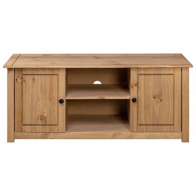 vidaXL Meuble TV 120x40x50 cm Bois de pin massif Gamme Panama