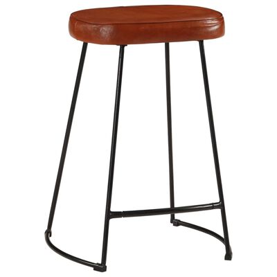 vidaXL Tabourets de bar lot de 2 marron foncé 41x29x62 cm