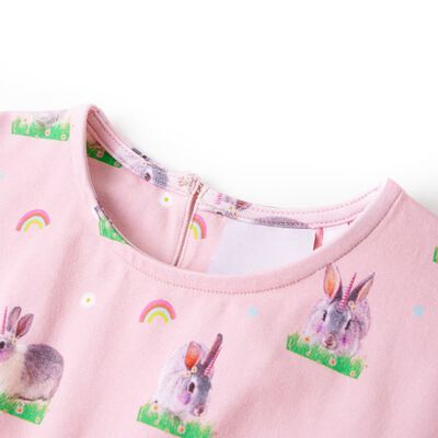 Robe pour enfants rose clair 116