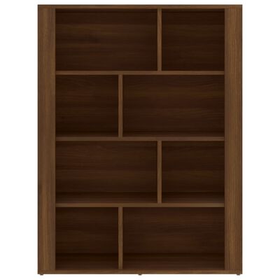 vidaXL Buffet Chêne marron 80x30x106 cm Bois d'ingénierie