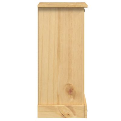 vidaXL Table de chevet Corona 35x32,5x74 cm bois de pin massif