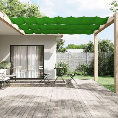 vidaXL Auvent vertical Vert clair 100x420 cm Tissu oxford