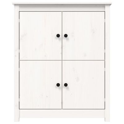 vidaXL Buffet Blanc 83x41,5x100 cm Bois massif de pin