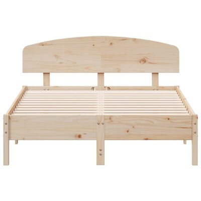 vidaXL Cadre de lit sans matelas 120x190 cm bois de pin massif