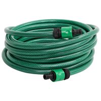 vidaXL Tuyau de piscine vert 10 m PVC