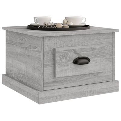 vidaXL Table basse Sonoma gris 50x50x35 cm Bois d'ingénierie