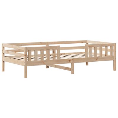 vidaXL Cadre de lit avec toit sans matelas 90x200 cm