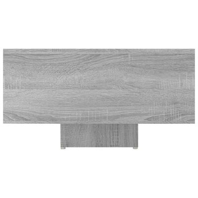 vidaXL Table basse Sonoma gris 85x55x31 cm Bois d'ingénierie