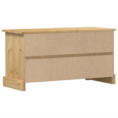 vidaXL Meuble TV Corona 100x40x52 cm bois de pin massif