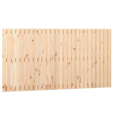 vidaXL Tête de lit murale 166x3x90 cm Bois massif de pin