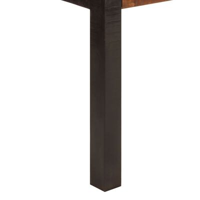 vidaXL Table à dîner marron miel 120x60x76 cm bois de manguier massif