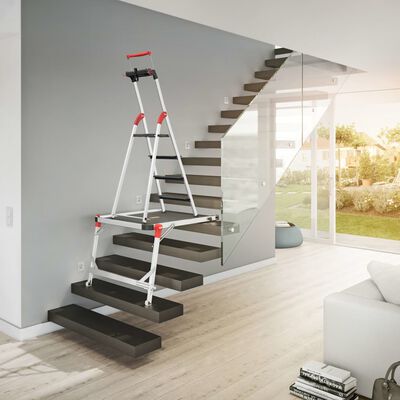 Hailo Plateforme d'escalier TP1 Aluminium