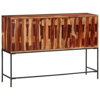 vidaXL Buffet 110x28x76 cm bois massif d'acacia