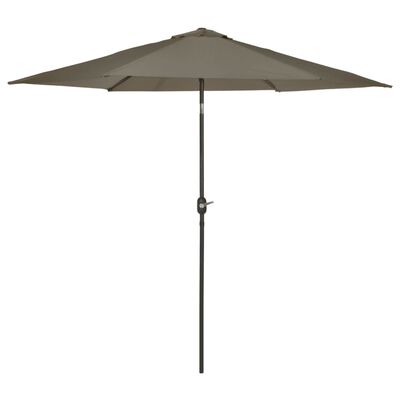 Madison Parasol de jardin Tenerife 300 cm rond gris